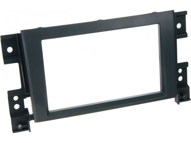 2-DIN Paneel Suzuki Grand Vitara 2005-2015 - Kleur: Zwart