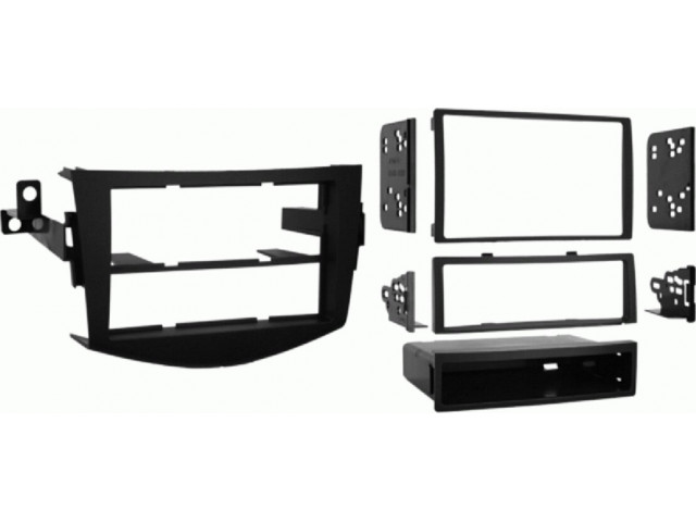 2-DIN radiopaneel met opbergvak Toyota RAV4(XA3) 2006-2013 (METRA) 