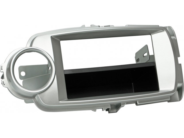 2-DIN Paneel Toyota Yaris 2011-2014 Kleur: Zilver 