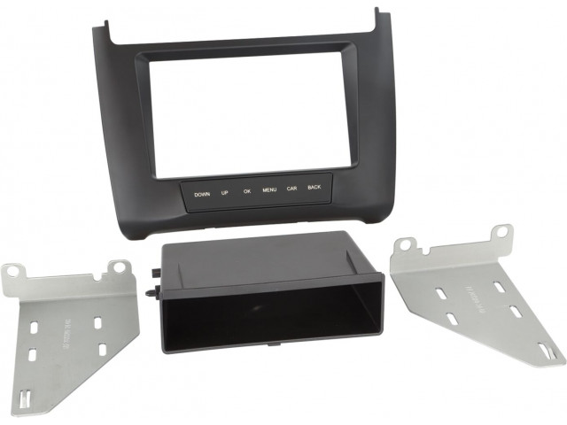 2-DIN Paneel met pocket Volkswagen Polo V (Typ 6C) 2014-2019