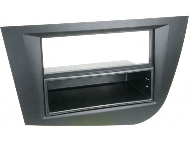 2-DIN Paneel Seat Leon (1P/ 1PN) 09/2005-03/2009 - Kleur: zwart 