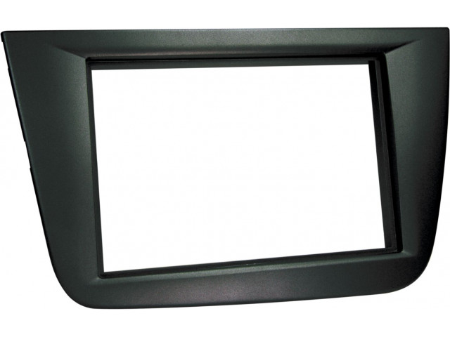 2-DIN Paneel Seat Altea/ Altea XL/ Toledo - Kleur: Zwart