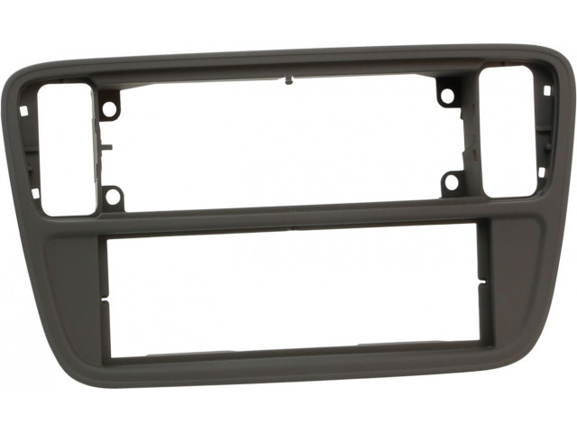 1-DIN Paneel Skoda Citigo (AA/AAN) - Seat Mii (AA/AAN) 2011-2019 Kleur: Zwart