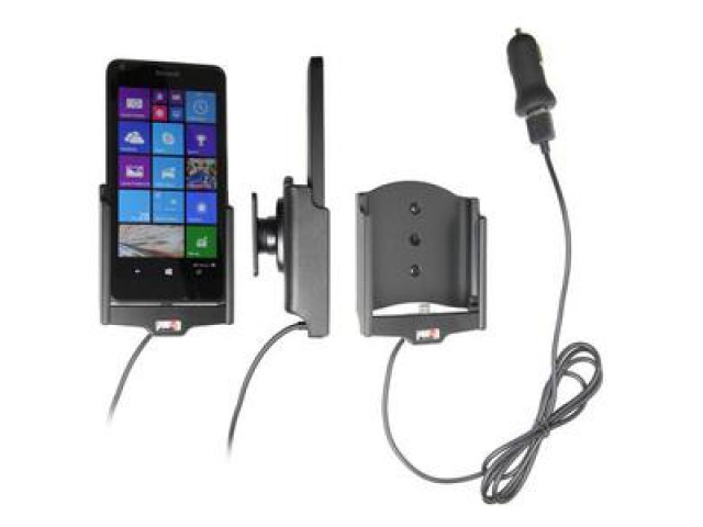 Nokia Lumia 640 Actieve houder met 12V USB plug
