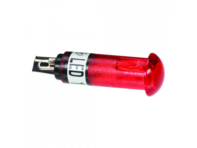 controle lamp klein rood 12v in blister