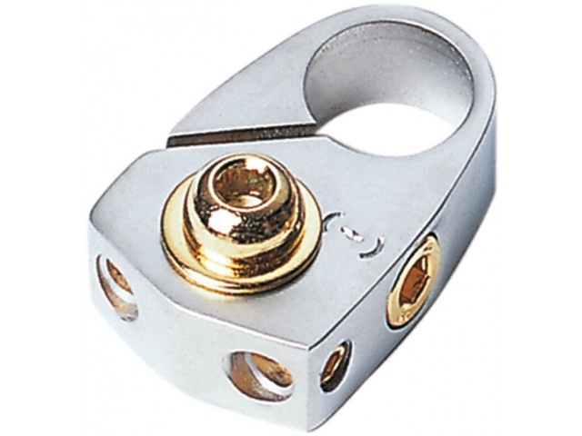 Batterij Behuizing /minus pole with battery cap 2 x 10mm²