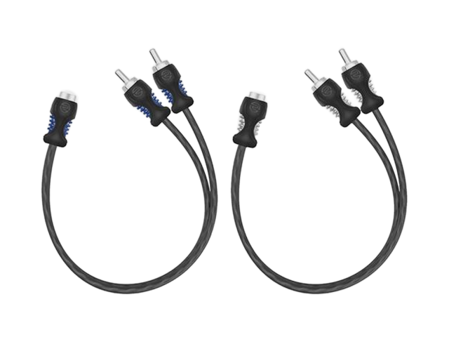 Recoil Echo OFC RCA Cinch Cable Y-Cable (f)>(m)/(m) 30cm