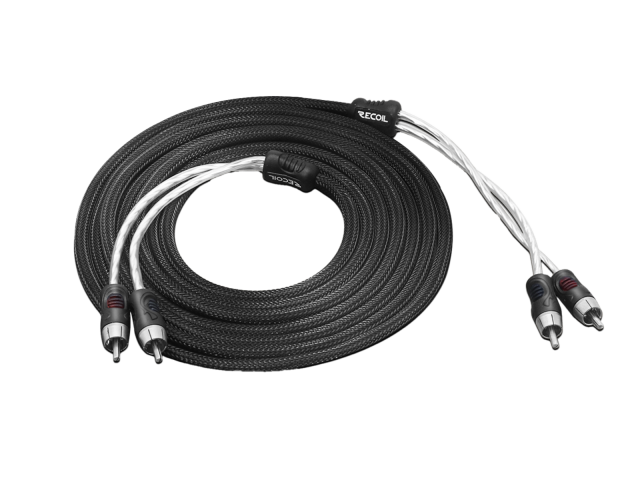 Recoil Premium OFC RCA Cinch Cable 2 Channel 270cm