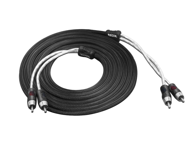 Recoil Premium OFC RCA Cinch Cable 2 Channel 360cm
