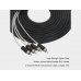 Recoil Premium OFC RCA Cinch Cable 4 Channel 360cm