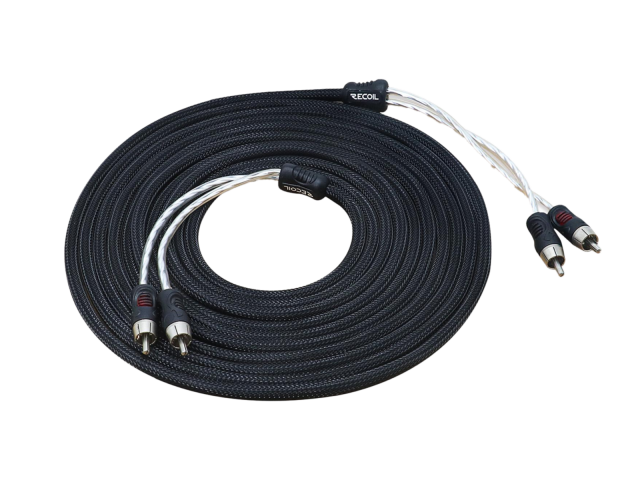 Recoil Premium OFC RCA Cinch Cable 2 Channel 510cm