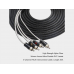 Recoil Premium OFC RCA Cinch Cable 4 Channel 600cm