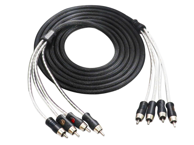 Recoil Echo Max Premium OFC RCA Cinch Cable 4 Channel 270cm