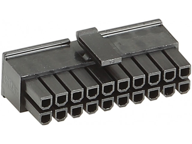 Molex Micro Fit connector behuizing 20 pins