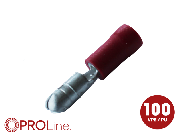 Kabelschoen 0.5x1.5mm rood (100stuks) ACV PROLine