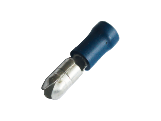 kabelschoen 5stuks 1.5x2.5 blauw in blister