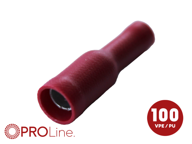 Kabelverbinder Female Rood 0.5 - 1.0 mm² (100 stuks) ACV PROLine