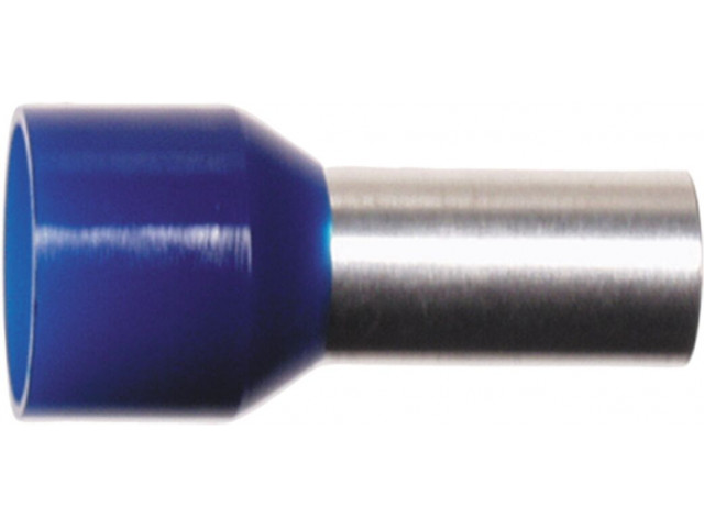 Adereindhuls Blauw 16.0 mm² (100 stuks)