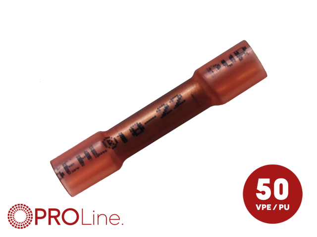 Duraseal waterdichte (door verwarming) kabeldoorverbinder HSC rood 0,5-1,5mm2 (50stuks) ACV PROLine