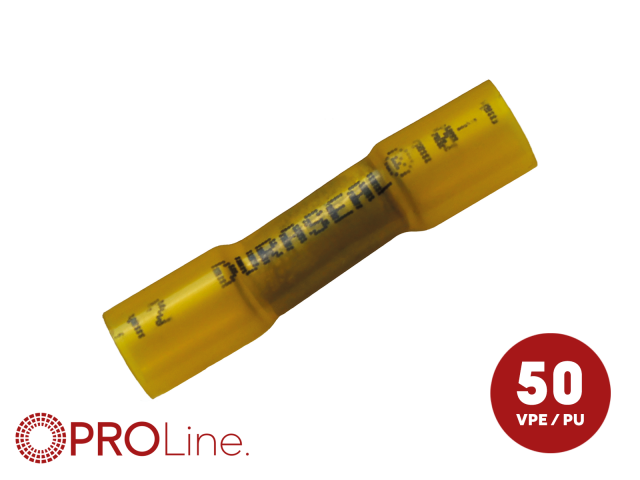 Duraseal waterdichte (door verwarming) kabeldoorverbinder HSC geel 4,0-6,0mm2 (50stuks) ACV PROLine