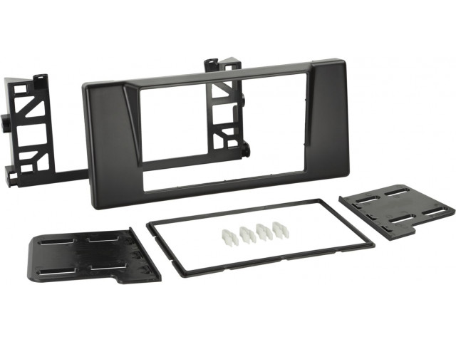 2-DIN Paneel BMW 5-Serie (E39) 1995-2004 - Kleur: Zwart