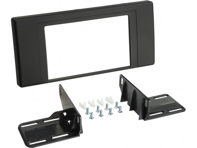 2-DIN Paneel BMW X5 (E53) - Land Rover Range Rover - Kleur: Zwart (METRA)