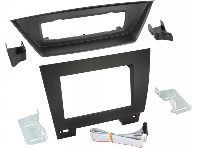 2-DIN Paneel BMW X1 2009-2015 Kleur: Zwart