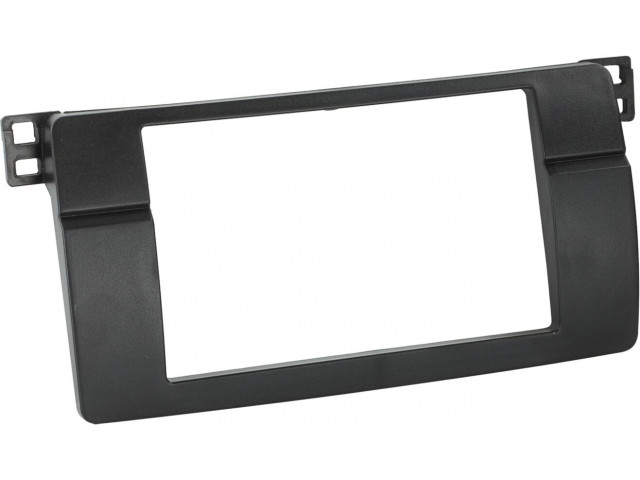 2-DIN Paneel BMW 3-Serie E46 1998-2007 - Kleur: zwart 