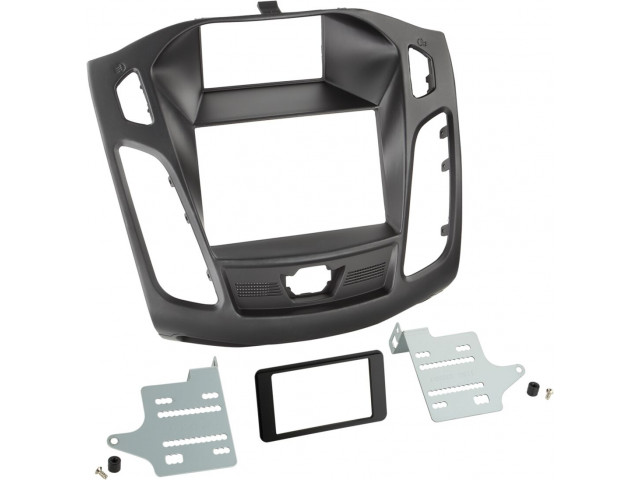 2-DIN Paneel Ford Focus 2011-2014 - Kleur: Zwart