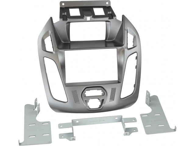 2-DIN Paneel Ford Transit Connect / Tourneo Connect 2013-2019 Kleur: Phoenix Zilver