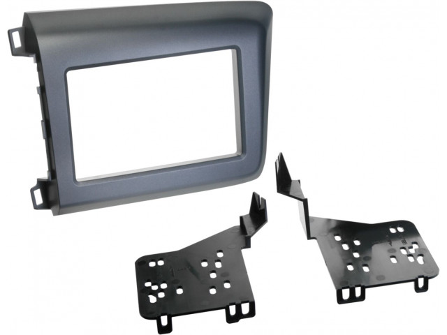 2-DIN Paneel Honda Civic 2012-2019 Kleur: Grijs (METRA)