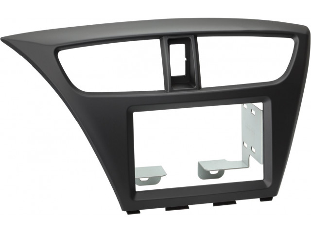 2-DIN Paneel Honda Civic | 2012-2019 | Kleur: Zwart