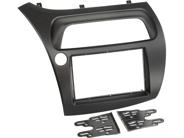 2-DIN Paneel Honda Civic 2006-2012 - Kleur: zwart 