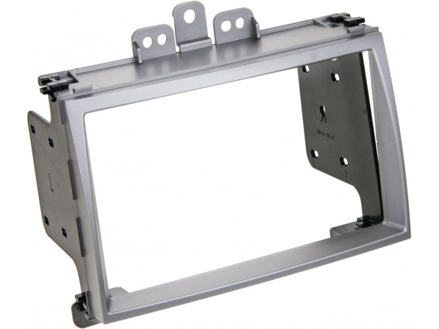 2-DIN Paneel Hyundai I20 | 2009-2012 | Kleur: Zilver