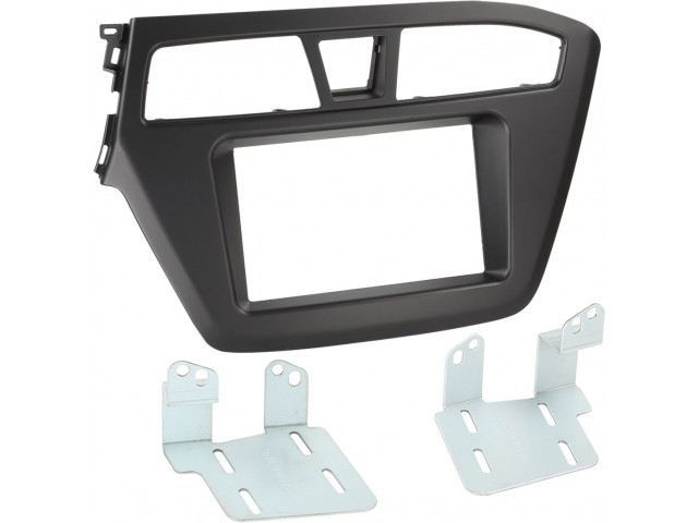 2-DIN Paneel Hyundai I20 2014-2020 - Kleur: zwart