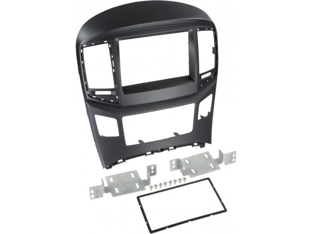 2-DIN Paneel Hyundai H1 2015-2019 Kleur: Zwart