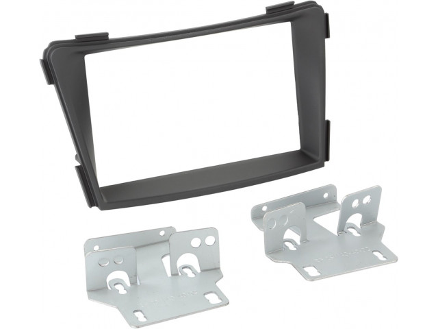 2-DIN Paneel Hyundai I40 2011-2018 Kleur: Donker Grijs 