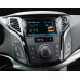 2-DIN Paneel Hyundai I40 2011-2018 Kleur: Donker Grijs 