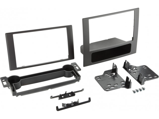 2-DIN Paneel Jeep Compass/ Patriot  2007 -2008  kleur:zwart