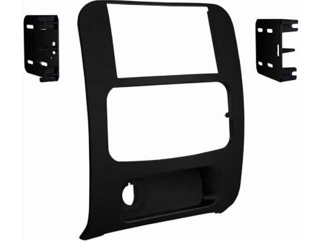 2-DIN radiopaneel Jeep Cherokee(KJ)/Liberty(KJ) zwart (METRA)