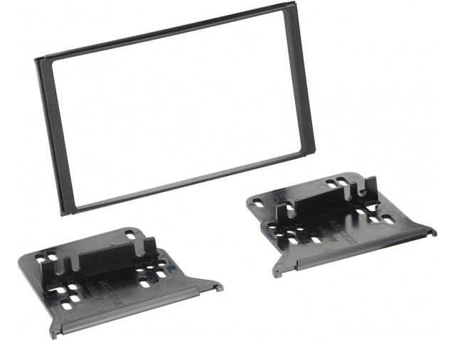 2-DIN Paneel Kia Sorento 2006-2009 Kleur: Zwart (METRA)