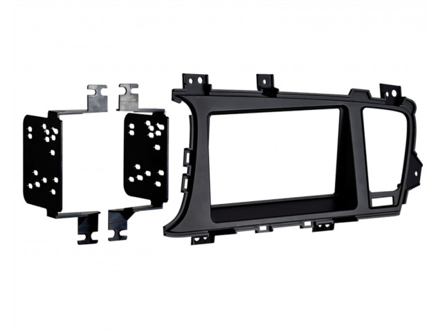 2-DIN Paneel Kia Optima 2011-2019 Kleur: Zwart (METRA)