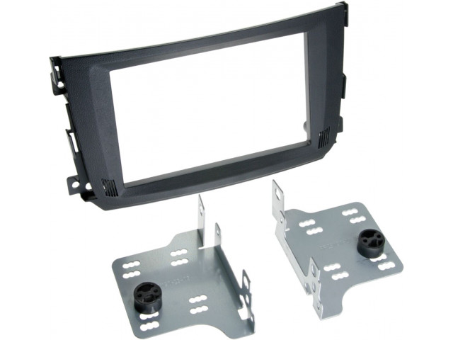 2-DIN Paneel Smart Smart For Two BR451 2010-2015 Kleur: Zwart 