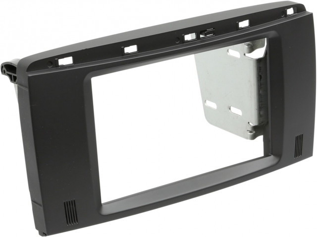 2-DIN Paneel Mercedes Benz R-Klasse 2006-2012 - Kleur: Zwart