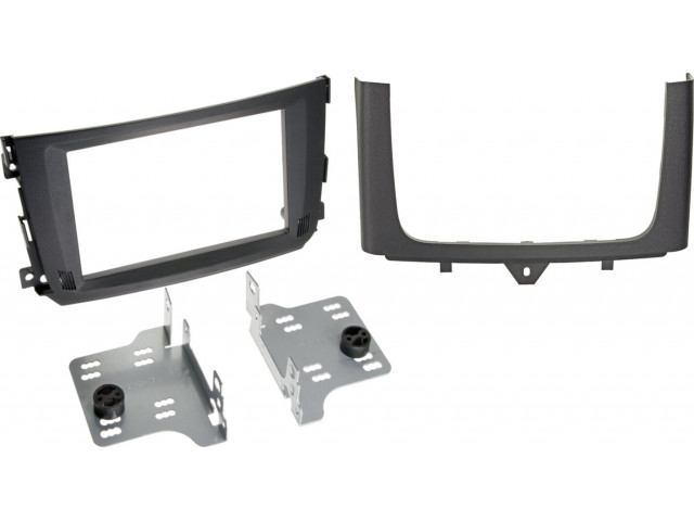 2-DIN Paneel Smart Fortwo 2010-2015 OEM Navigatie ->Kleur: Zwart