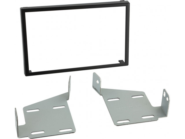 2-DIN Paneel Mitsubishi Space Star 05/2012-> Kleur: Zwart