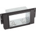 2-DIN Paneel Land Rover Freelander- Discovery (3G) - Range Rover Sport - Kleur: Zwart