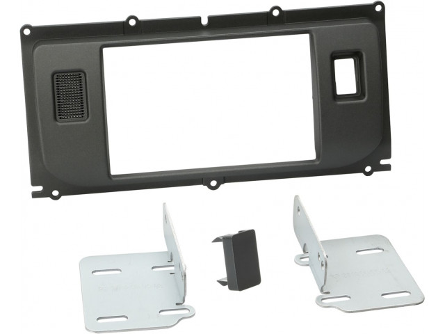 2-DIN Paneel Land Rover Evoque zonder PDC button 2012-2019 Kleur: Antraciet 