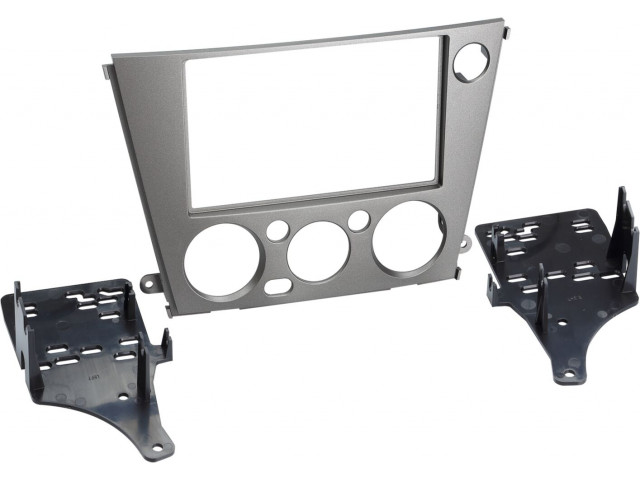 2-DIN Paneel Subaru Legacy / Outback 2005-2009 Kleur: Antraciet (METRA)