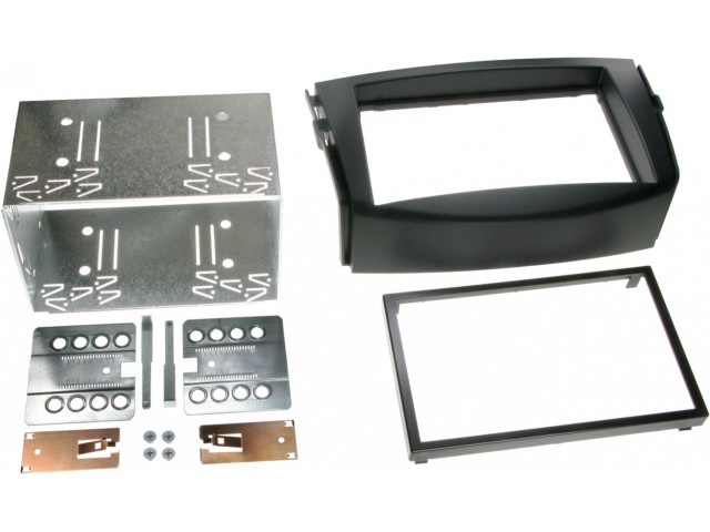 2-DIN Paneel Toyota RAV4 2006-2013 - Kleur: Zwart